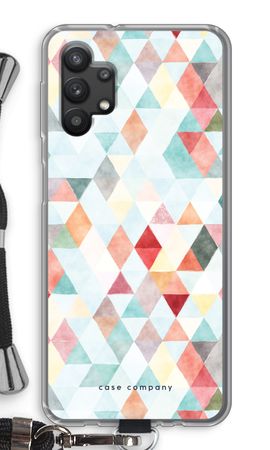 Coloured triangles pastel