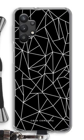 Geometric lines white