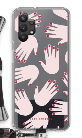 Hands pink