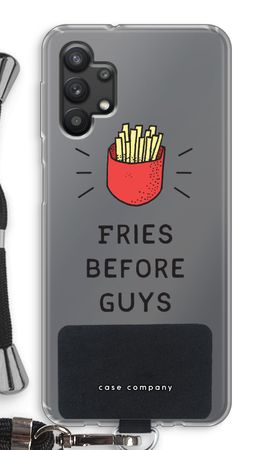 Fries before guys