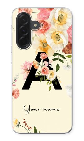Flirty Flowers Monogram