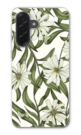 White flower pattern