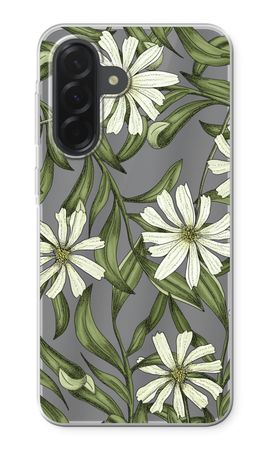 White flower pattern