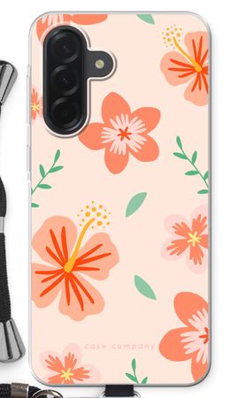 Tropical Pink Flowers