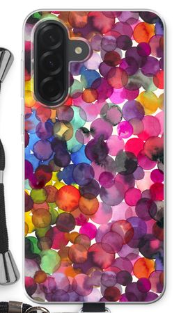 Punti acquerello sovrapposti