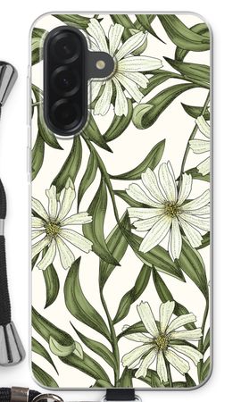 White flower pattern