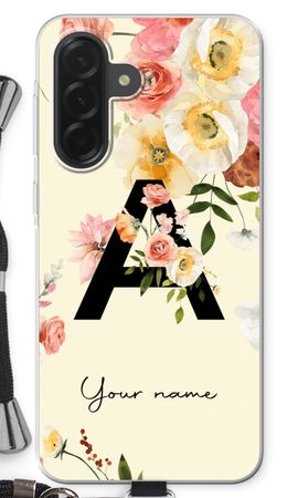 Flirty Flowers Monogram