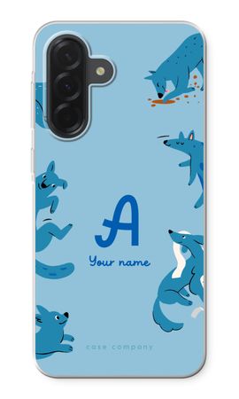 Playful Dogs Monogram