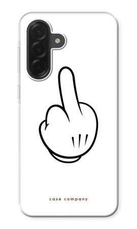 Middle finger white