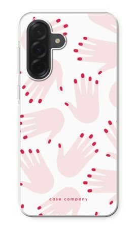 Hands pink