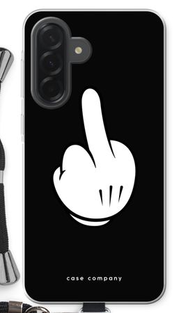 Middle finger black