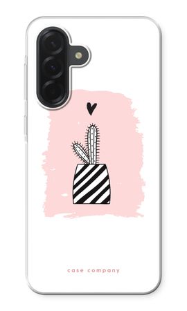 Black and white cactus