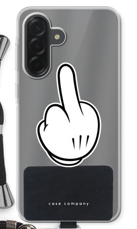 Middle finger black