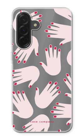 Hands pink