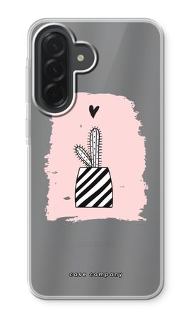 Black and white cactus