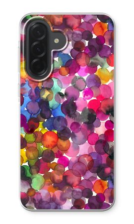 Overlapped Watercolor Dots