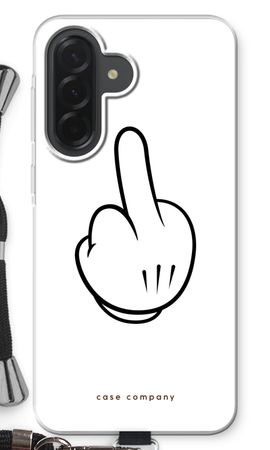 Middle finger white