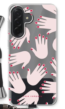 Hands pink