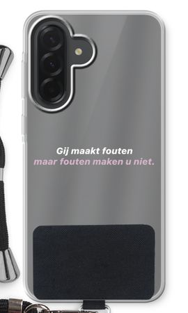 Fouten maken u niet