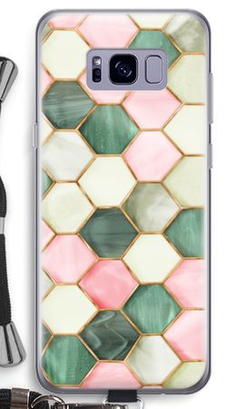 Hexagons in stained glass