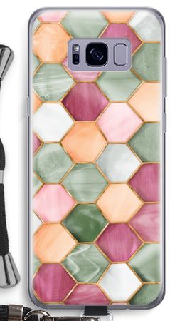 Hexagons in stained glass