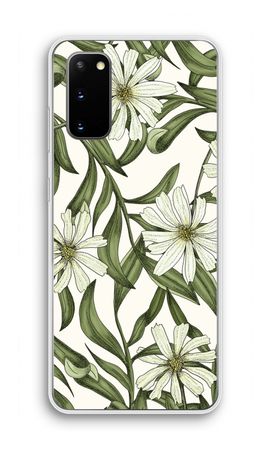 White flower pattern