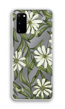 White flower pattern