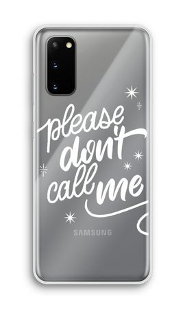 Don't call