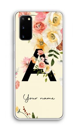 Flirty Flowers Monogram