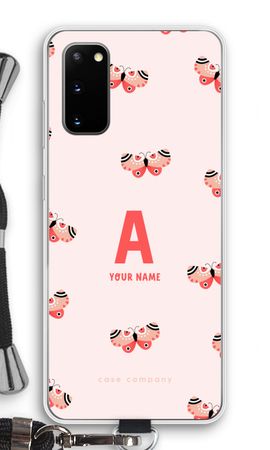 Rosy Butterflies Monogram