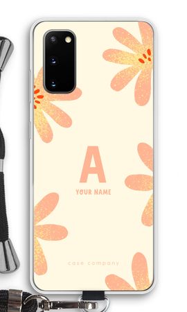 Peach Blossom Monogram