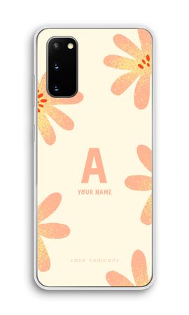 Peach Blossom Monogram