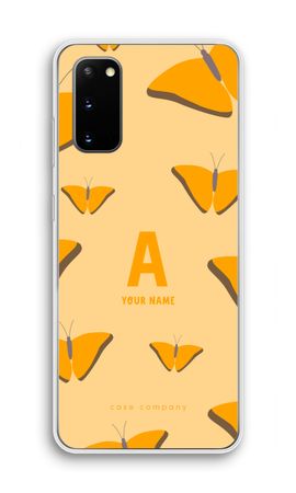 Amber Butterflies Monogram