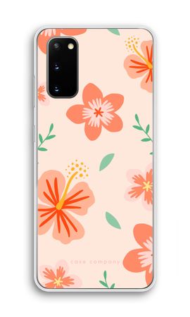 Tropical Pink Flowers