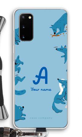 Playful Dogs Monogram