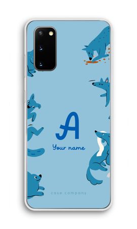 Playful Dogs Monogram