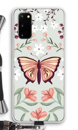 Butterfly in a floral world