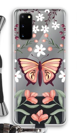Butterfly in a floral world