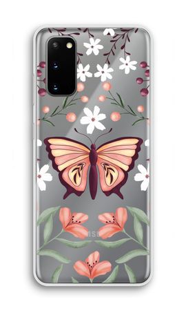 Butterfly in a floral world