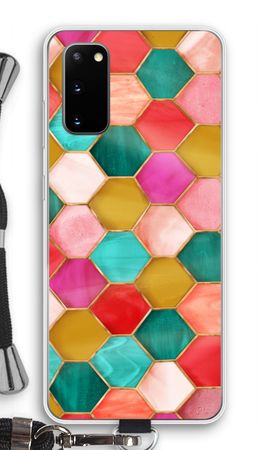 Hexagons in stained glass