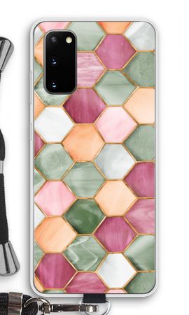 Hexagons in stained glass