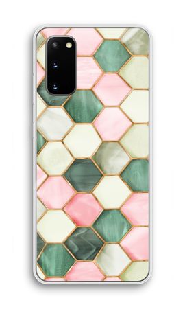 Hexagons in stained glass