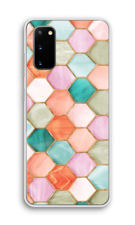 Hexagons in stained glass