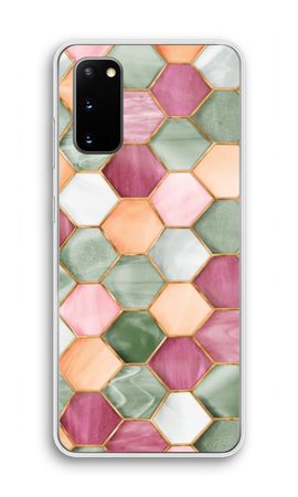 Hexagons in stained glass