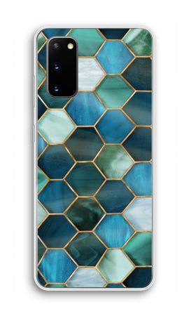 Hexagons in stained glass