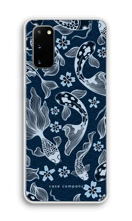 Midnight Koi, Samsung Galaxy S20 soft hoesje