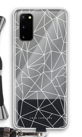 Geometric lines white