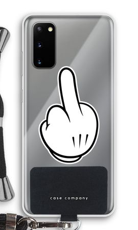 Middle finger black