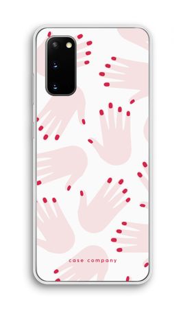 Hands pink