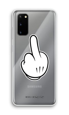 Dito Medio in Bianco